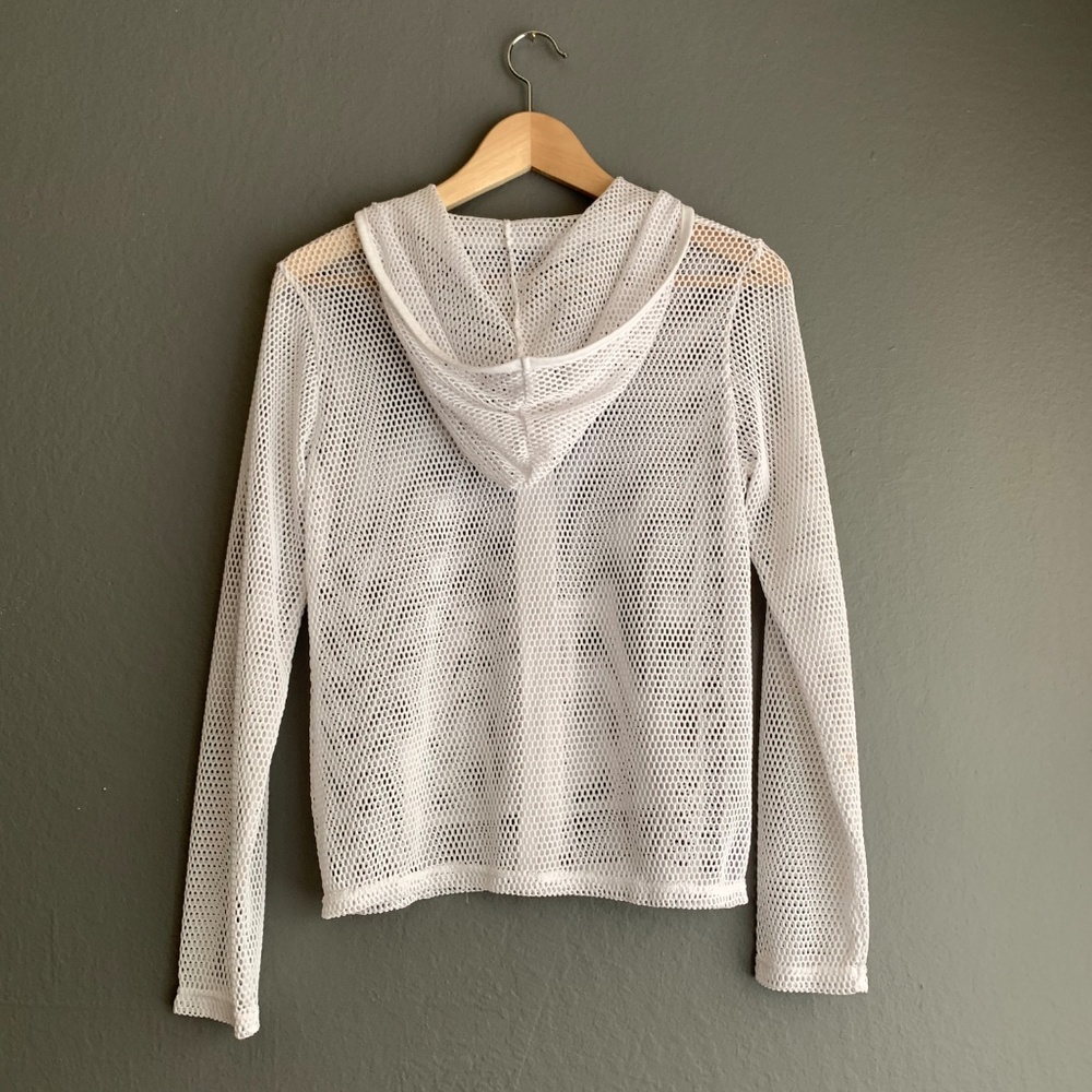 SOLD! Catalina Fishnet Cover Up Jacket - Picture 3 of 8
